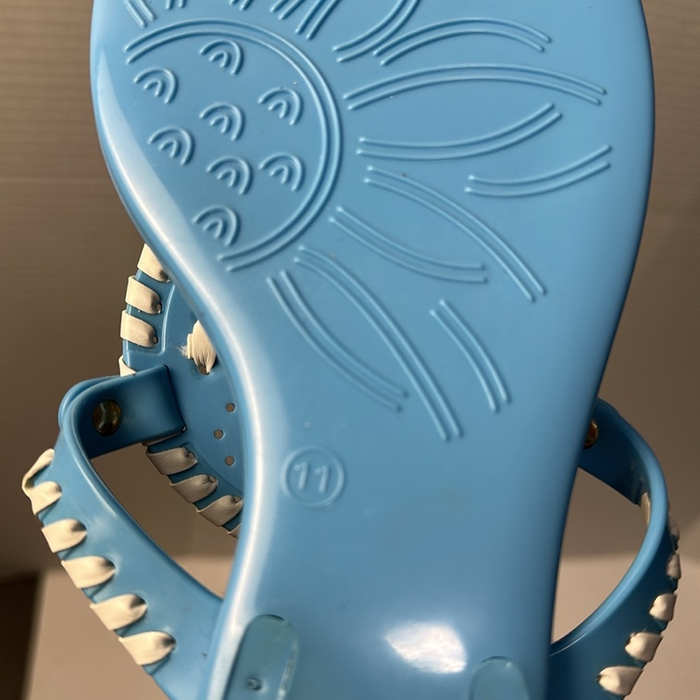 Jack Rogers Jelly Sandals Sz 11 - Picture 6 of 6